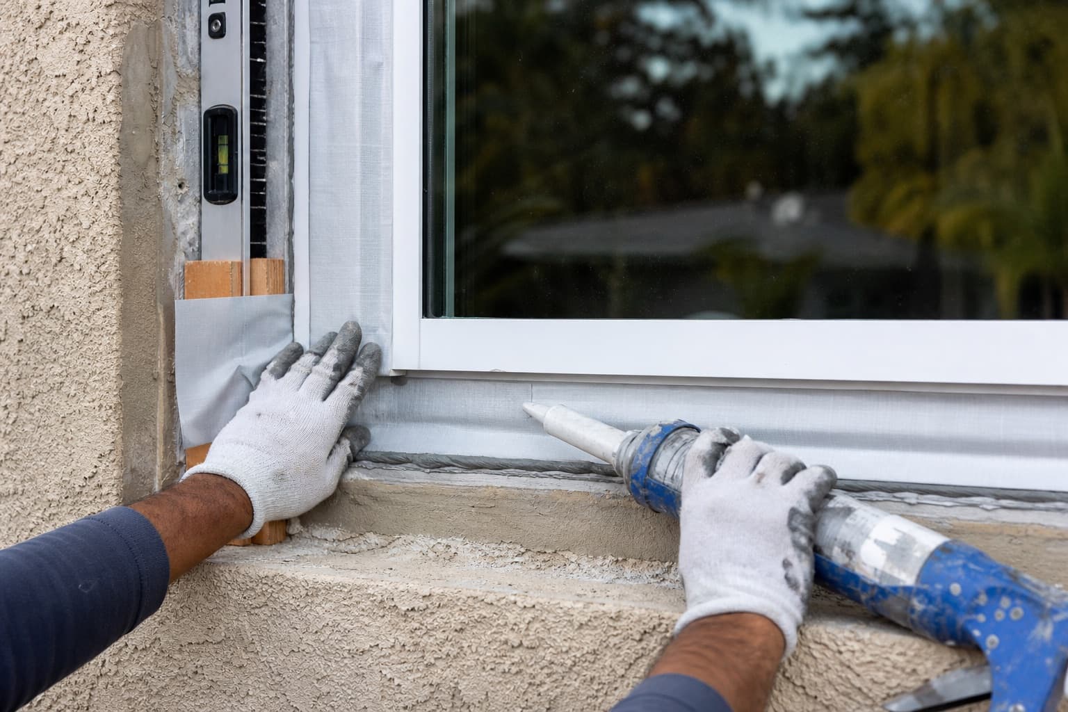 Window Installation project by Moose Homes in Southwest Florida